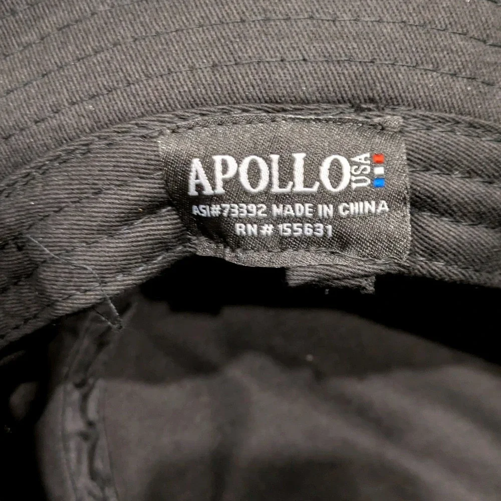 Apollo Good Fortune Movie Promo Bucket Hat Unisex OS Black Red Embroidered Film